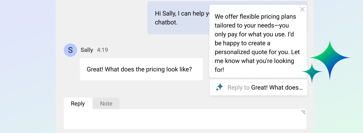 Introducing the Comm100 AI Copilot for Customer Support Agents